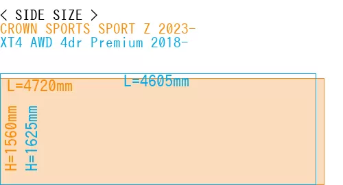 #CROWN SPORTS SPORT Z 2023- + XT4 AWD 4dr Premium 2018-